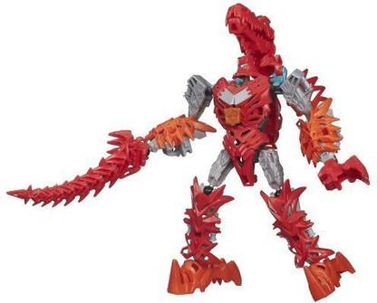 TRANSFORMERS Age Of Extinction Construct-Bots Dinobots Scorn Buildable Action Figure By Hasbro
