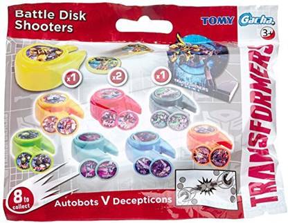 Tomy Transformers Gacha Battle Disk Shooters