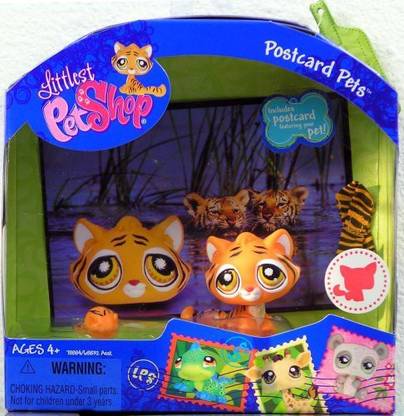 Littlest Pet Shop Postcard Pets Tiger