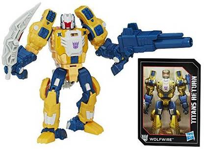 TRANSFORMERS Generations Titans Return Titan Master Monxo And Wolfwire