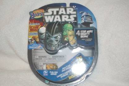 STAR WARS Mighty Beanz With Exclusive Clone Wars Character (Luke Skywalker)