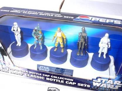 Pepsi Star Wars Classic Bottle Cap Set 4