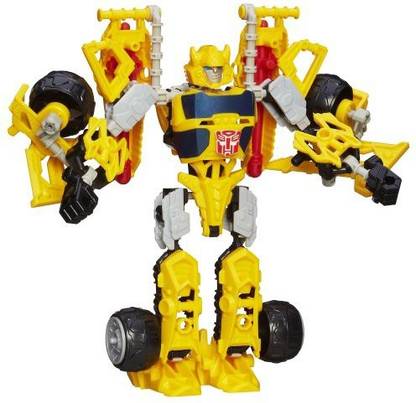 TRANSFORMERS Construct-Bots Triple Changers Bumblebee Buildable Action Figure
