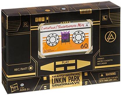 TRANSFORMERS Exclusive G1 Linkin Park Soundwave Figure