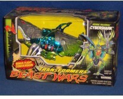 TRANSFORMERS Beast Wars Transmetals 2 Cybershark