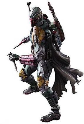 Square Enix Star Wars Variant Play Arts Kai Boba Fett Pvc Painted Action Figure By