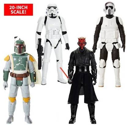 Jakks Pacific Star Wars 20-Inch Big Fig Action Figure Wave 6 Case