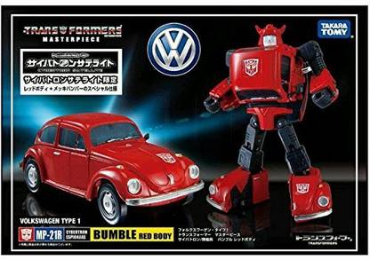 TRANSFORMERS Takara Tomy Masterpiece Mp-21R Bumblebee Bumble Red Body
