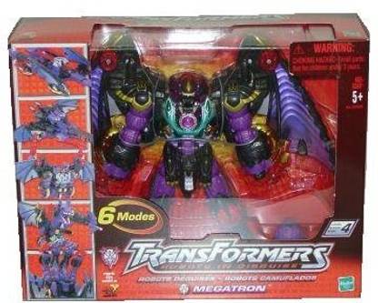 Hasbro Transformers Robots In Disguise Series - Megatron With 6 Different Modes - Released In Year 2001