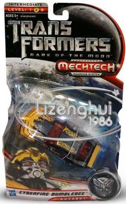 Hasbro Transformers Movie 3 Dotm Cyberfire Bumblebee Deluxe Class
