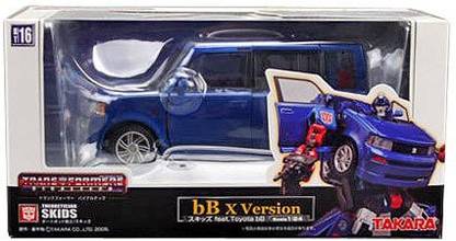 TAKARA TOMY Transformers Japanese Binaltech Skids Midnight Blue Toyota Scion Xb Action Figure Bt-16