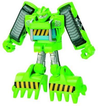 TRANSFORMERS Rescue Bots Playskool Heroes Boulder The Construction-Bot Figure
