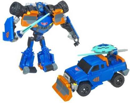 TRANSFORMERS Hasbro Year 2008 Animated Deluxe Class 6 Inch Tall Robot Action Figure - Autobot Sentinel Prime With Battle Lance And Shield (Ve