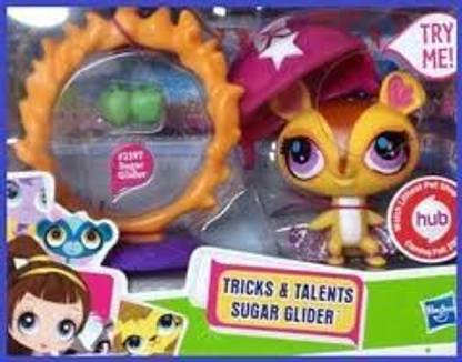 Littlest Pet Shop Tricks Talents Figure Sugar Glider