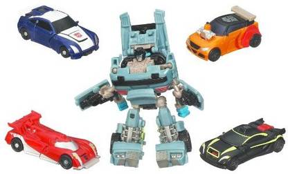 TRANSFORMERS Combiners 5Pk - Rallybots Double Clutch