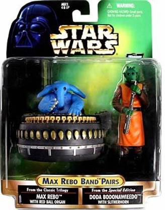 None Star Wars: Max Rebo & Doda Bodonawieedo Figures