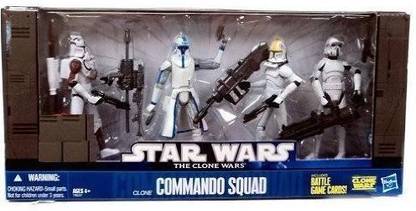 Hasbro Star Wars Clone Wars Exclusive Set Commando Squad