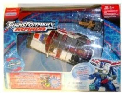 TRANSFORMERS Armada Red Alert Figure With Longarm Mini-Con (Lights & Sound In Mint Box)