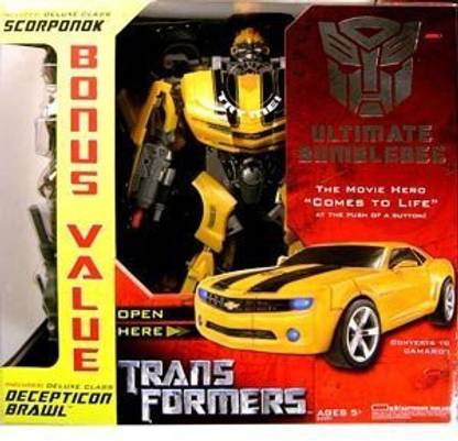Hasbro Transformers Movie: Ultimate Bumblebee Figure W/ Brawl + Scorponok