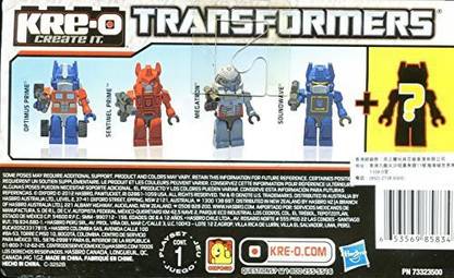 Hasbro Kre-O Minifigures Transformers Ultimate Super Maxima Kreon Collection Set B 5 Figures