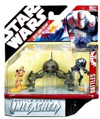STAR WARS Unleashed Battle Packs > Battle Droid Factory Action Figure Set