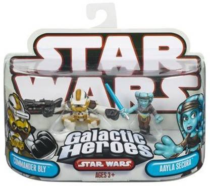 STAR WARS Galactic Heroes - Commander Bly And Aayla Secura