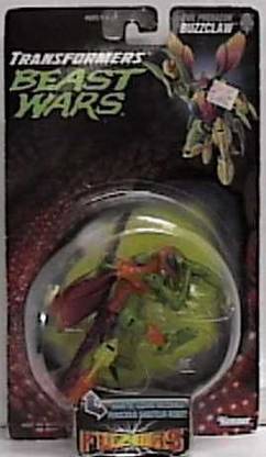 TRANSFORMERS Beast Wars Fuzors Buzzclaw Transformer Action Figure By Kenner