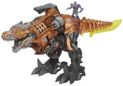 TRANSFORMERS Age Of Extinction Stomp And Chomp Grimlock Figure