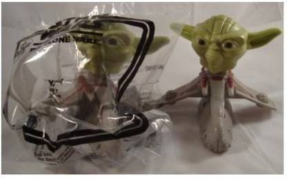 McDonald's Star Wars The Clone Wars Mcdonald'S Happy Meal Toy Yoda Republic Gunship