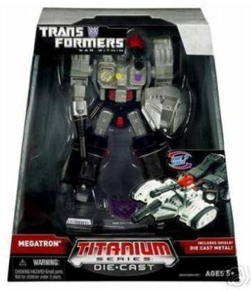 Hasbro Titanium Series Transformers 6 Inch Metal Megatron