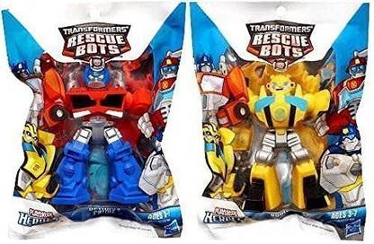 TRANSFORMERS Rescue Bots Optimus Prime & Bumblebee