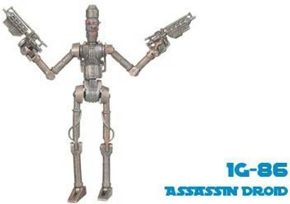 MPA Star Wars Clone Wars Animated Action Figure - IG-86 Assassin Droid