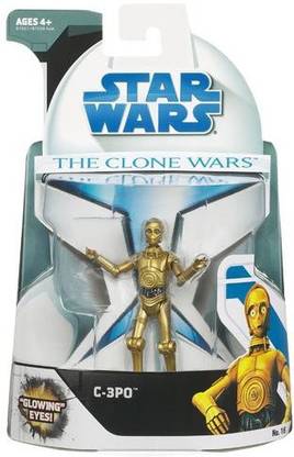 STAR WARS C-3Po With "Glowing" Eyes - The Clone Wars No. 16 Action Figure