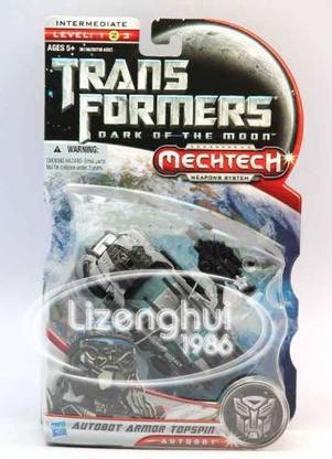 Hasbro Transformers Movie 3 Dotm Autobot Armor Topspin White Deluxe Class