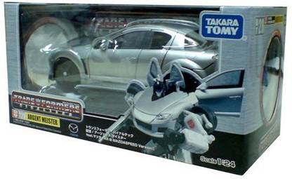 Takara Transformers Binaltech Bt-20 Argent Meister(Jazz) Mazda Rx8