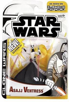 Hasbro Star Wars Animated Figure Asajj Ventress