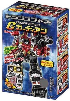 Kabaya Gum Plus Transformers Gaia Guardian Series - Display Box Of 10