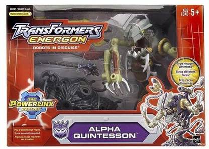 Hasbro Transformers Energon Powerlinx Battles Mega Alpha Quintesson
