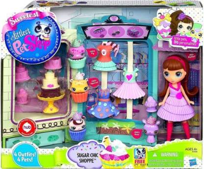 Littlest Pet Shop Lps Blythe Doll Sweetest Sugar Chic Sweet Treats Shoppe Toy Playset By Hasbro