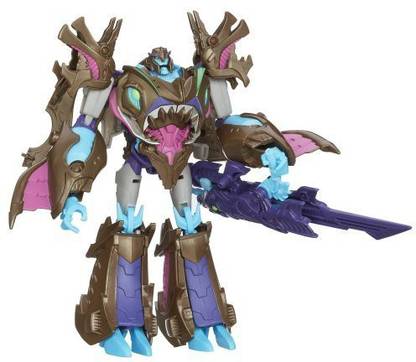 TRANSFORMERS Prime Beast Hunters Voyager Class Sharkticon Megatron Figure By