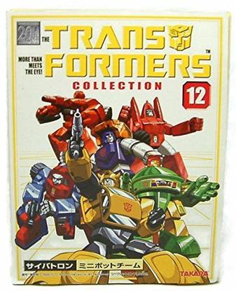 Takara Transformers Collection Tfc #12 G1 Autobot Minibot Set With Bumblebee, Gears, Powerglide, Huffer, Cosmos, And Warpath Action Fig
