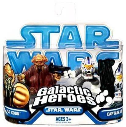 STAR WARS Galactic Heroes Plo Koon And Amp; Captain Jag