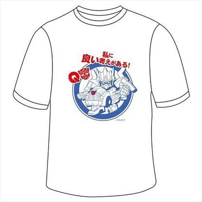 TAKARA TOMY Queue Transformers T-Shirt 01 Optimus Prime Size: L