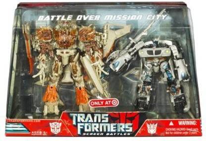 TRANSFORMERS Universe Screen Battles &#45; Megatron Vs&#46; Autobot Jazz [Toy]