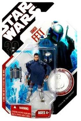 Hasbro Star Wars 3.75 Basic Figure Jango Fett With Poncho