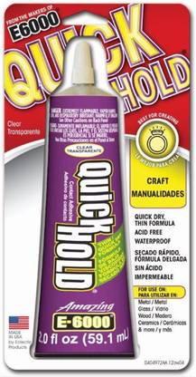 Eclectic E6000 Quick Hold Adhesive - 2Oz