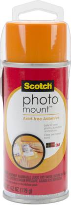 3M Photo Mount Spray Adhesive - 4.23Oz