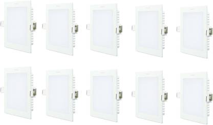 PHILIPS 10w square yellow 2700k led ceiling panel pack of-10 Downlighter Ceiling Light Ceiling Lamp