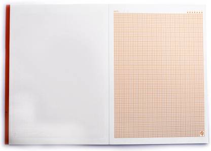 ARTREX PROFESSIONAL A4 GRAPH NOTEBOOK PAD WITH FLAP Regular Notebook DOT GRID 60 Pages
