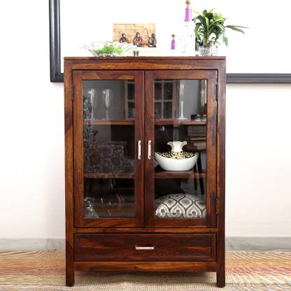 Home Edge Sheesham Wood Solid Wood Display Unit
